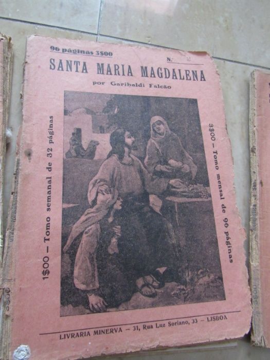 Brochuras Santa Maria Magadalena de Garibaldi Falcão, 5 tomos