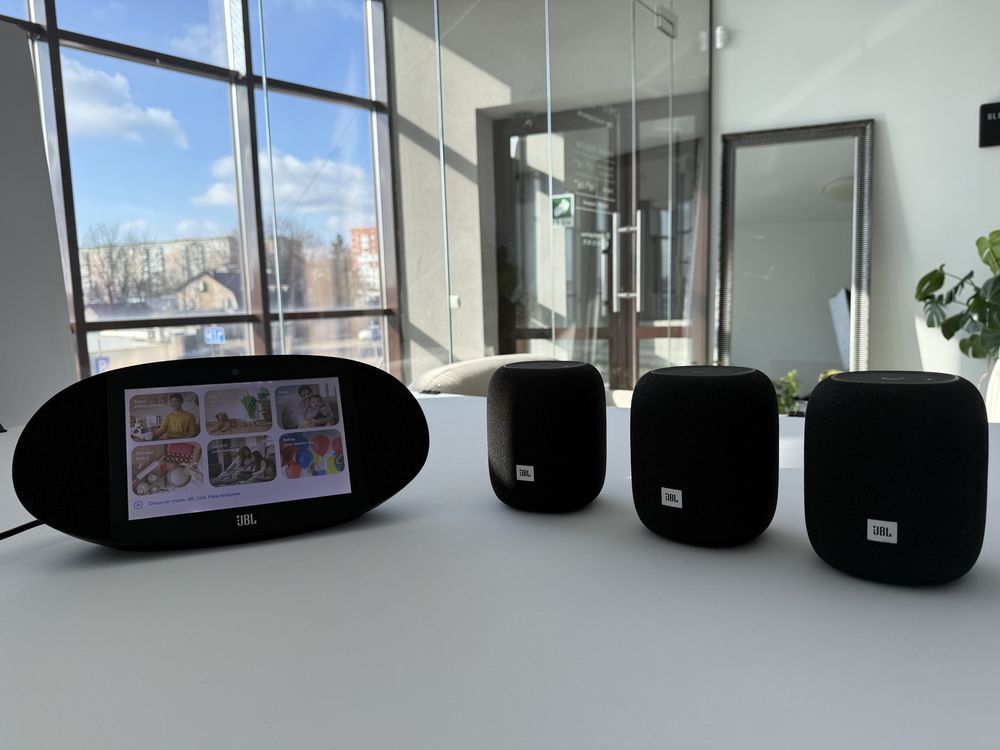 JBL Link view + 3 шт JBL Link Music