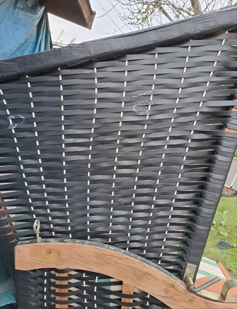 Sofa plażowa kosz leżak plażowy fotel wyspa