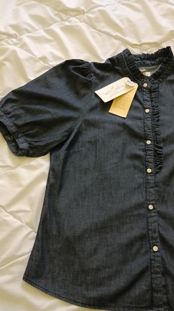 Блуза під тоненькій джинс, 44 розмір, нова, 100%котон