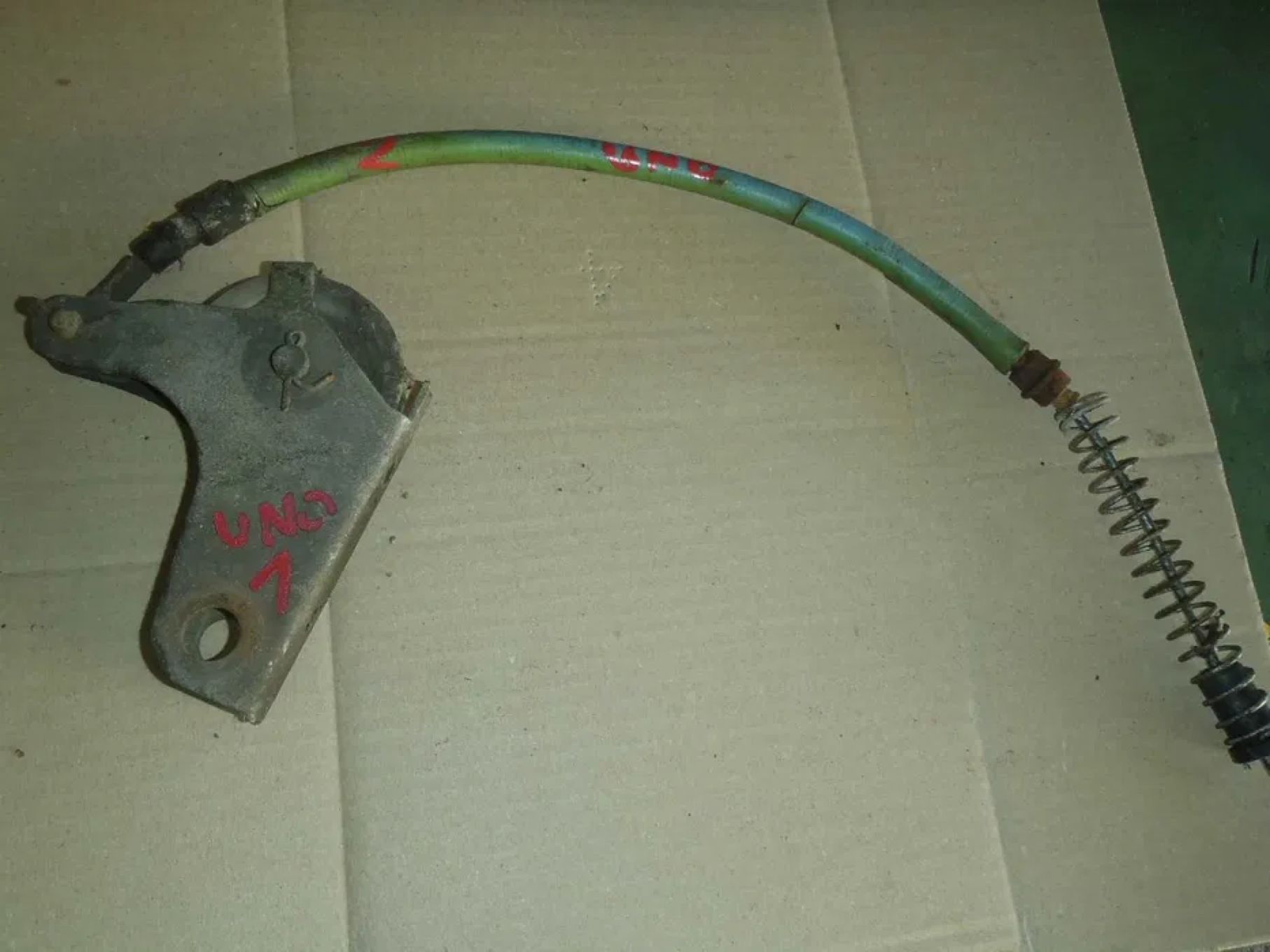 linka naciąg rolka przewód trójnik hamulca ręcznego fiat uno