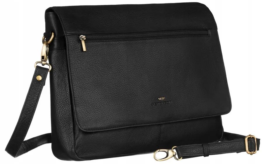 torba na laptopa skórzana peterson ptn