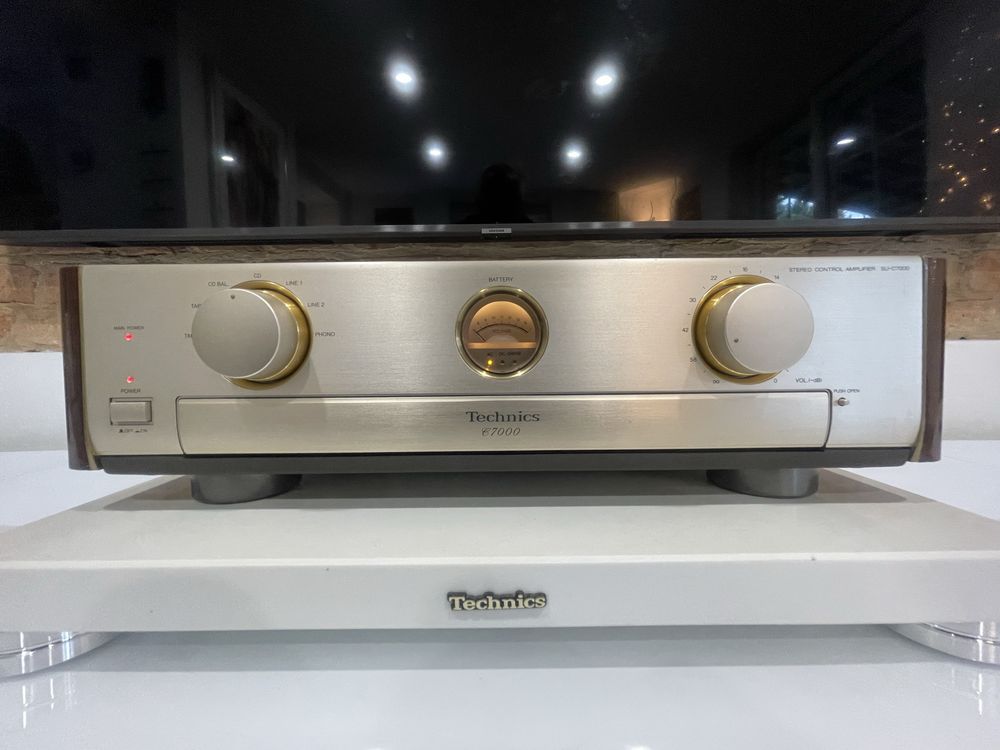 Technics SE-A7000 + technics SU-C7000 wzmacniacz dzielony piękny stan