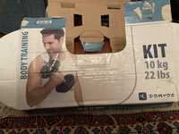 Kit body training 10kg - kit de musculação Domyos