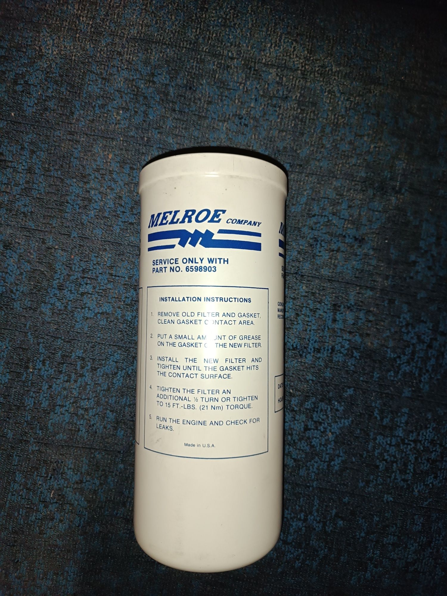 Фильтр гидравлический Melroe company