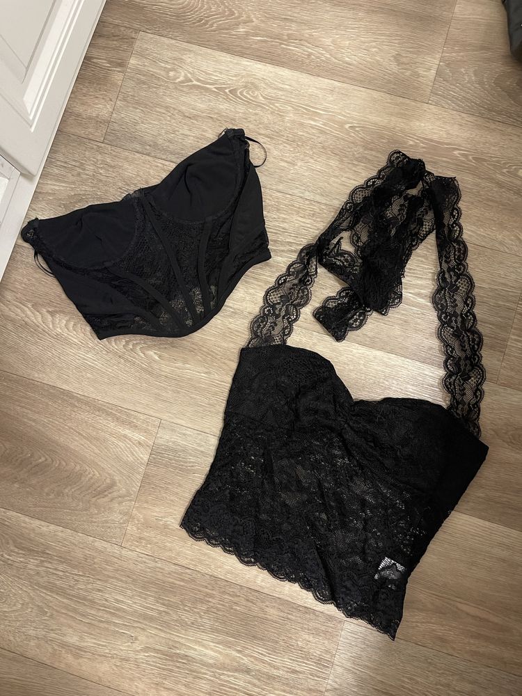 Кружевной топ, корсетный топ, топ Zara