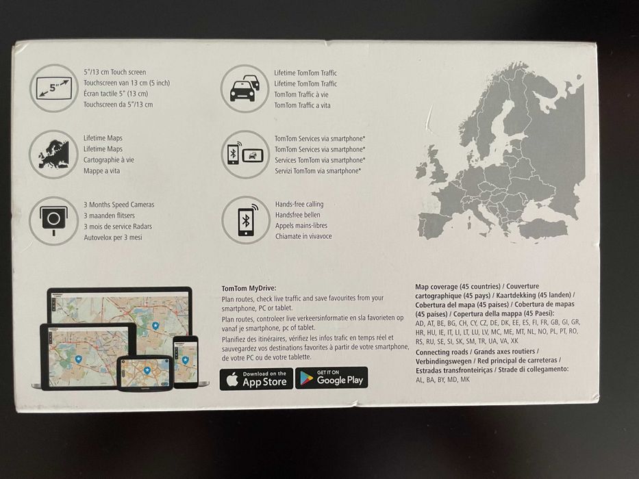 GPS TOMTOM Via 52 (Europa - Bluetooth Mãos Livres)