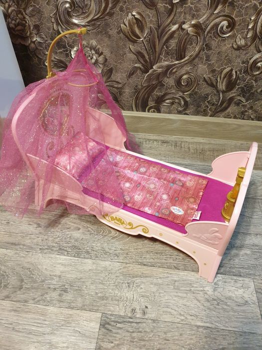 интерактивная кровать кроватка для беби борн baby born