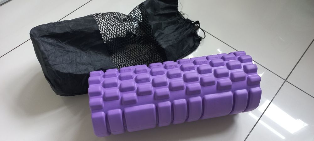 Усиленный Масажний валик/ролик 33 см мфр ролл для масажа спини/м'язів/