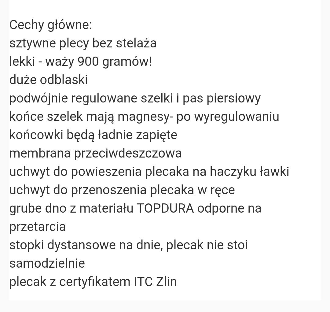 Plecak Topgal ENDY