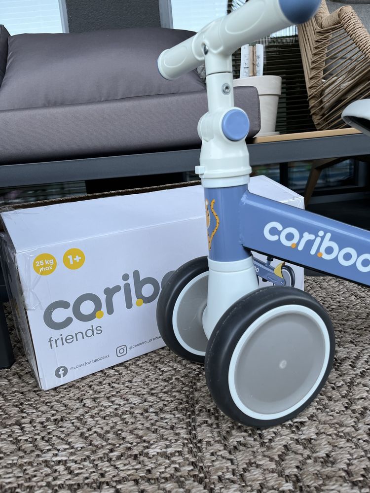 Cariboo Friends rowerek biegowy jeździk niebieski