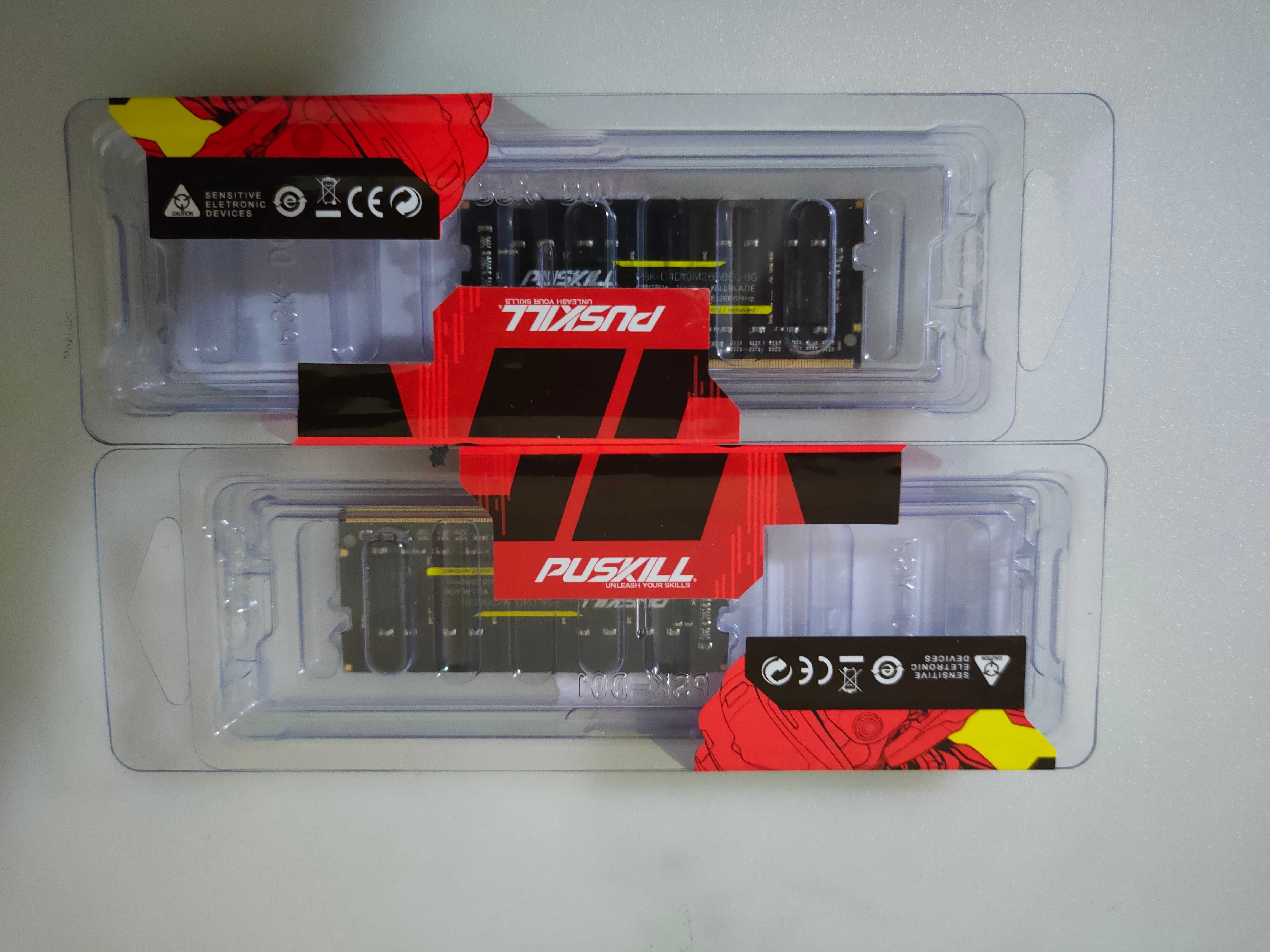 SO-DIMM DDR4 16GB 2x8GB 2666MHz PUSKILL новая