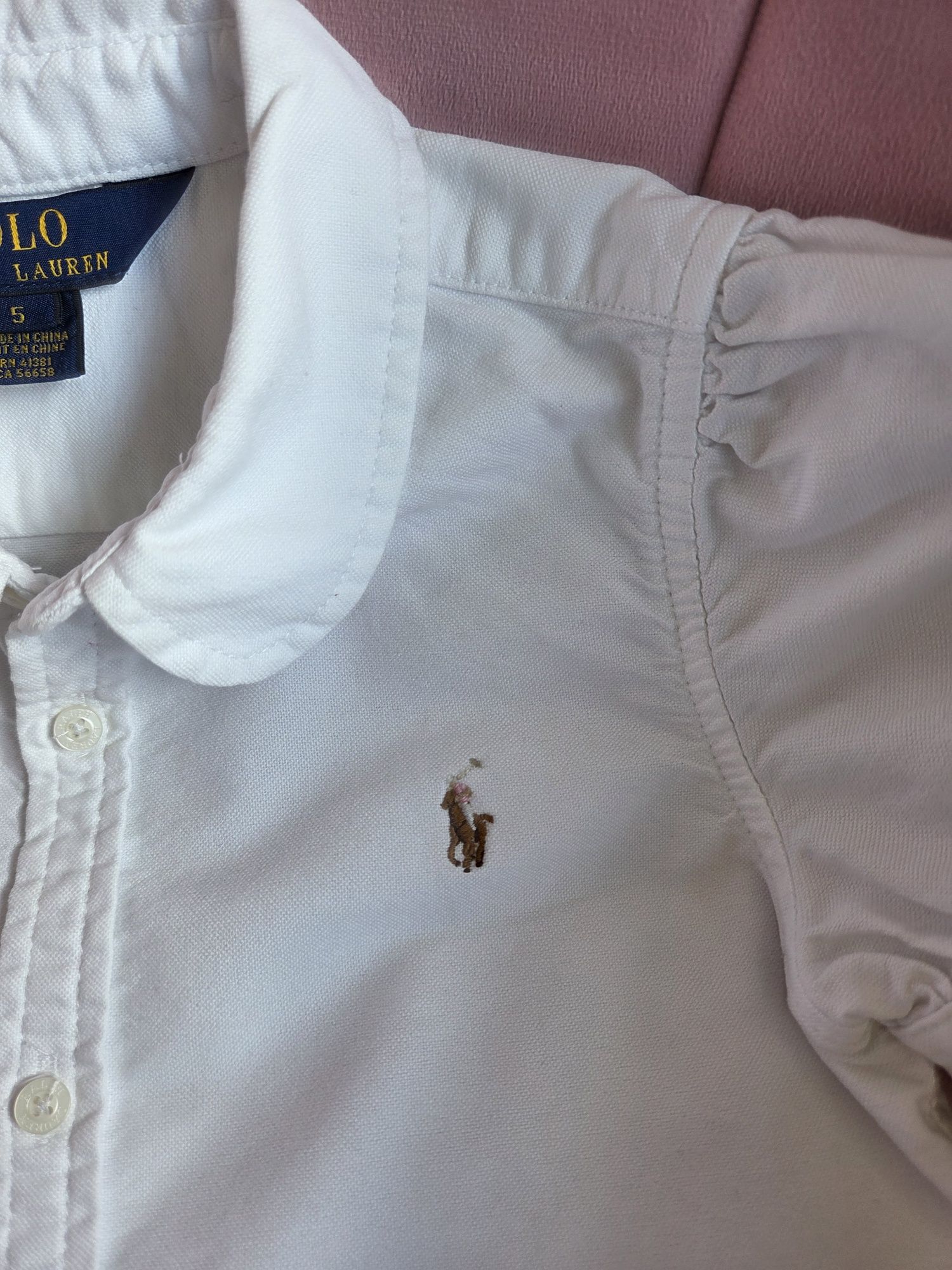 Śliczna koszula dziewczęca Ralph Lauren