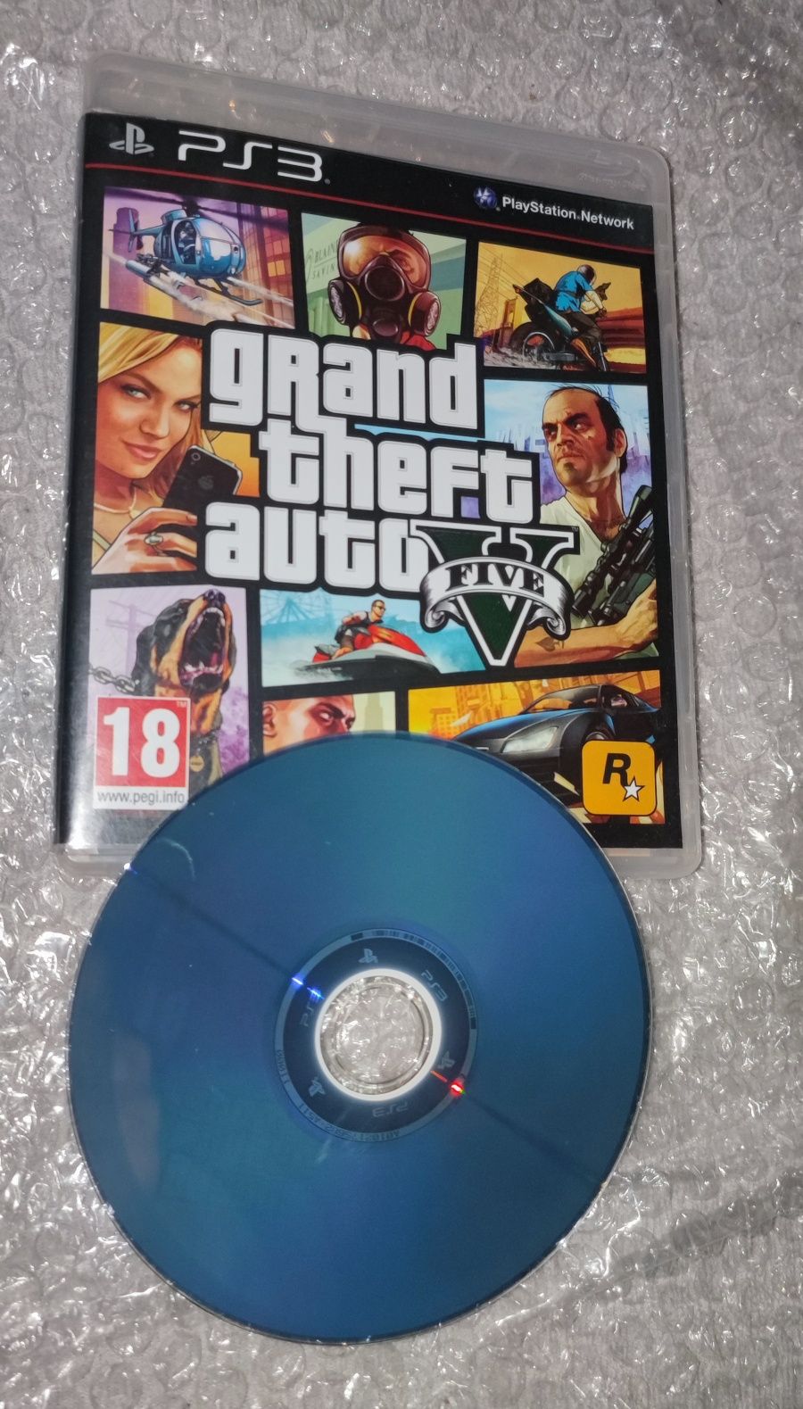Płyta z grą Grand Theft Auto V (GTA V 5) Sony  Playstation 3 +PS3 orig