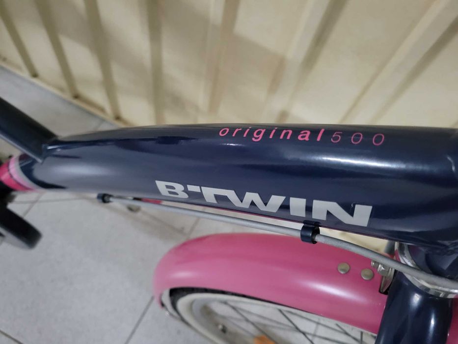 bicicleta Btwin Original 500 com cesto