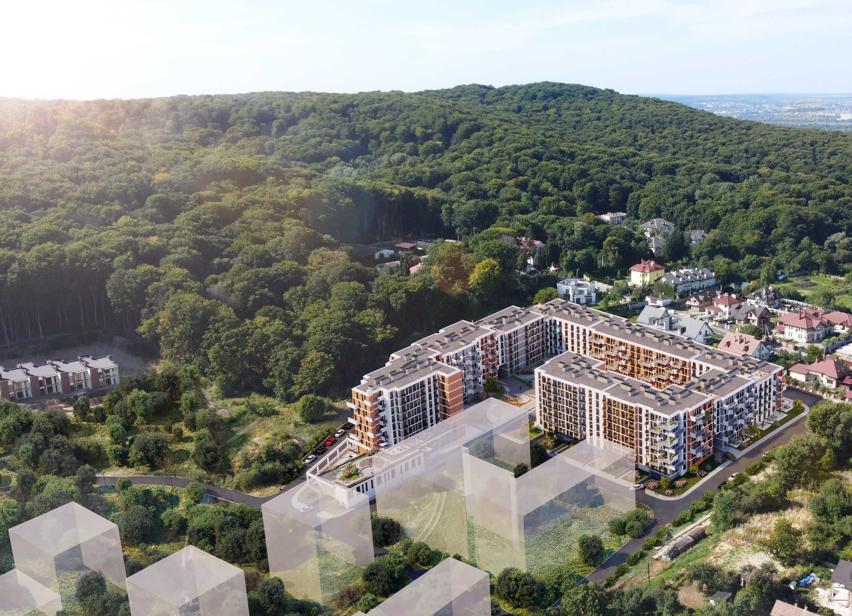 Продаж 1 кім квартири Perfect Life Винники 32.88 м2 від забудовника