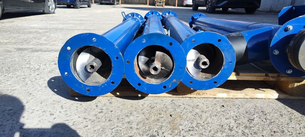 Шнек вигружний 8м з ситом