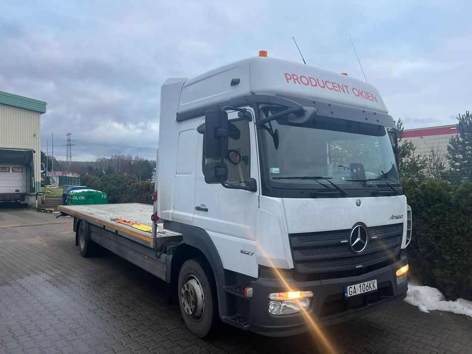 Mercedes-Benz Atego 1527  ATEGO 1527 tandem, podłoga lohr, najazdy, wciągarka