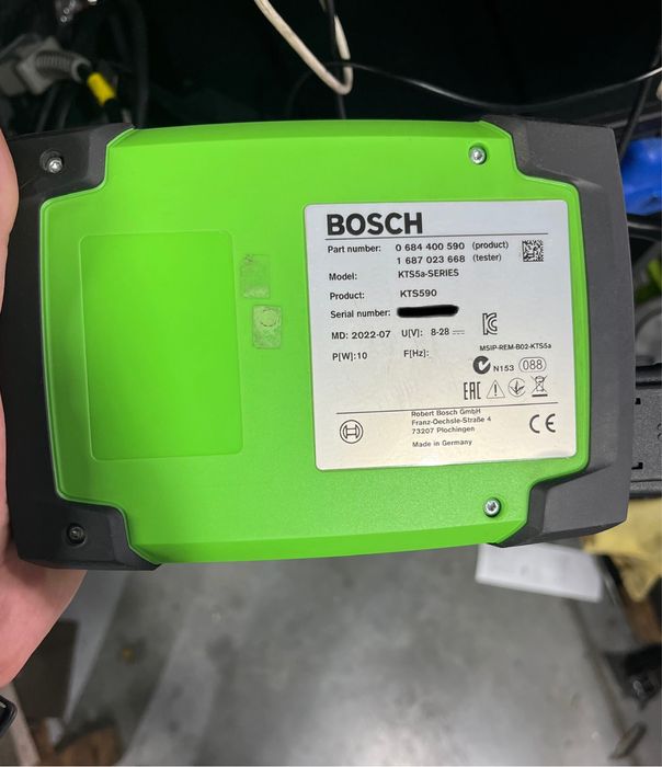 Мультимарочний сканер bosch kts 590