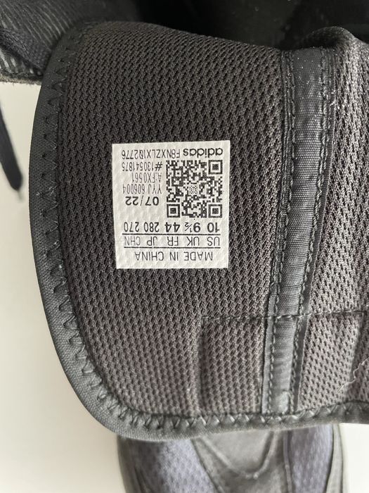 Botas Adidas preto de Boxe