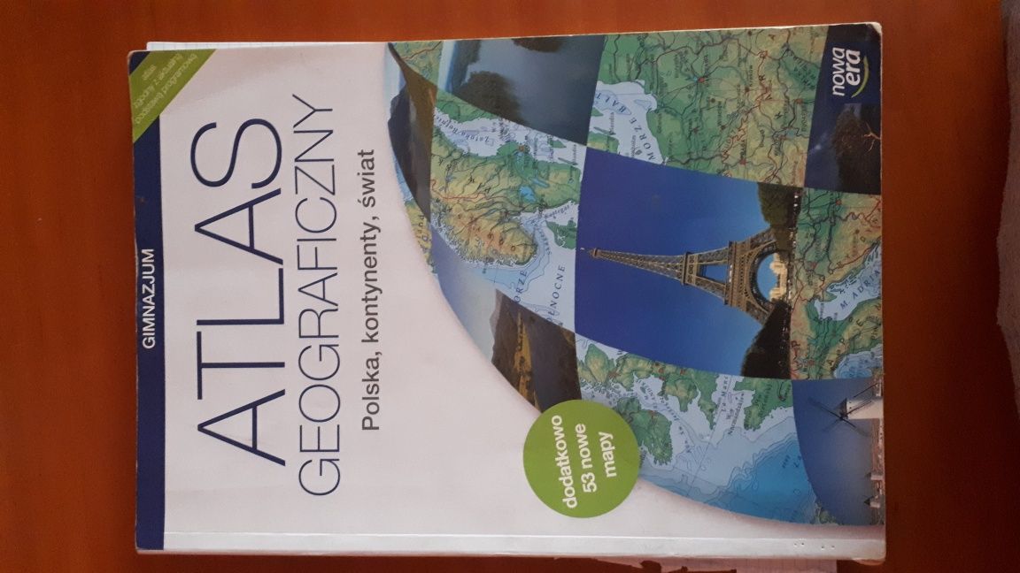 Atlas geograficzny gimnazjum