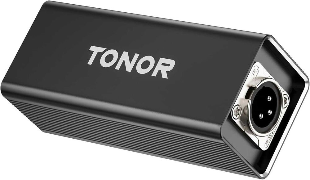 Przedwzmacniacz mikrofonowy TONOR TA20, XLR do mikrofonu dynamicznego