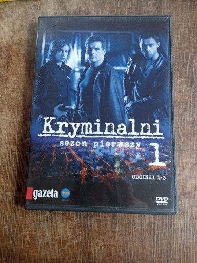 Serial: Kryminalni, sezon 1, płyta 1, odc. 1 do 3, dvd