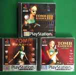 Tomb Raider 1, 2 i 3 na PS1 (PAL) – Kolekcjonerski zestaw!