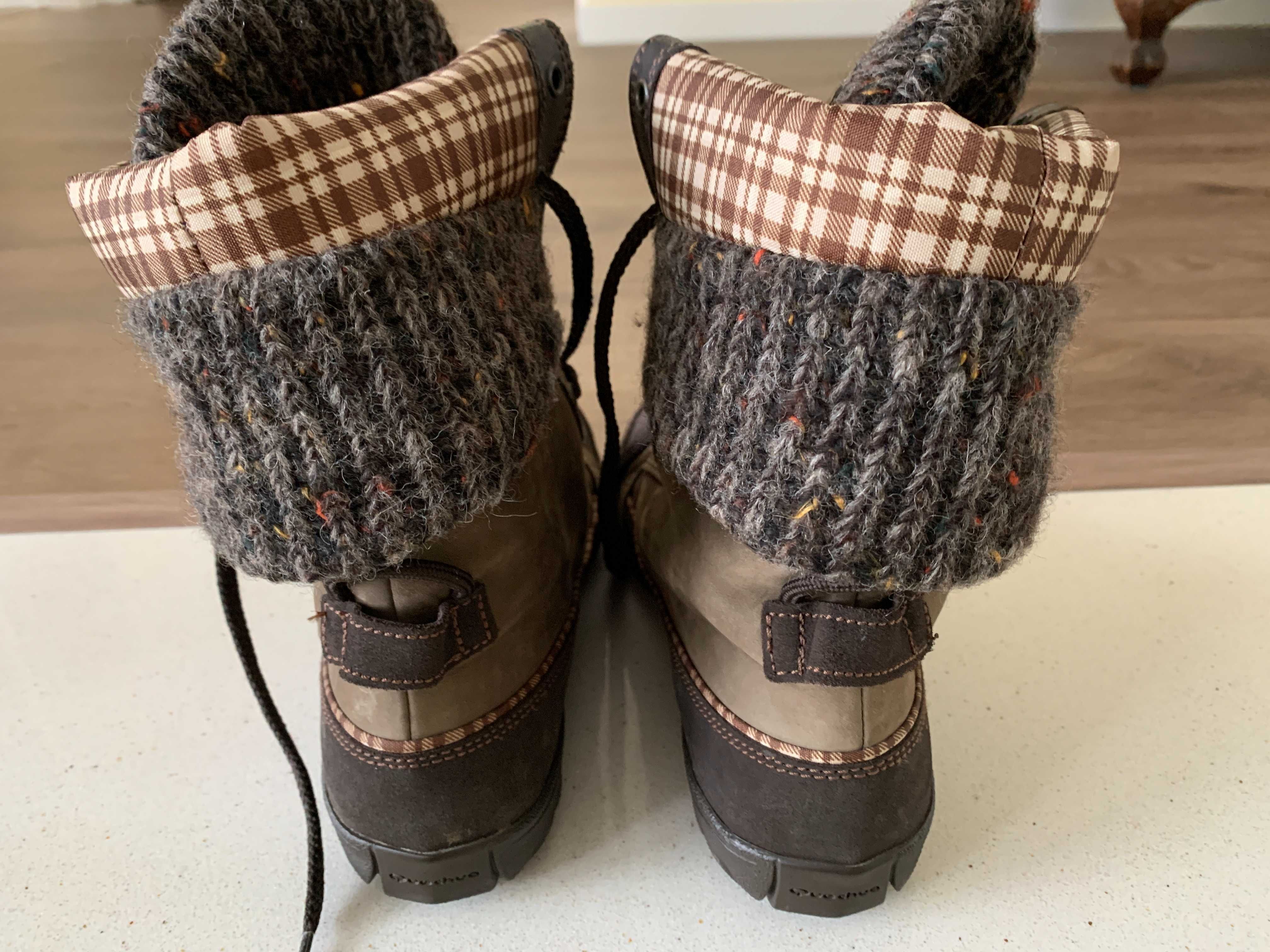 Botas Mulher para a Neve (aprés-ski) - tamanho 38