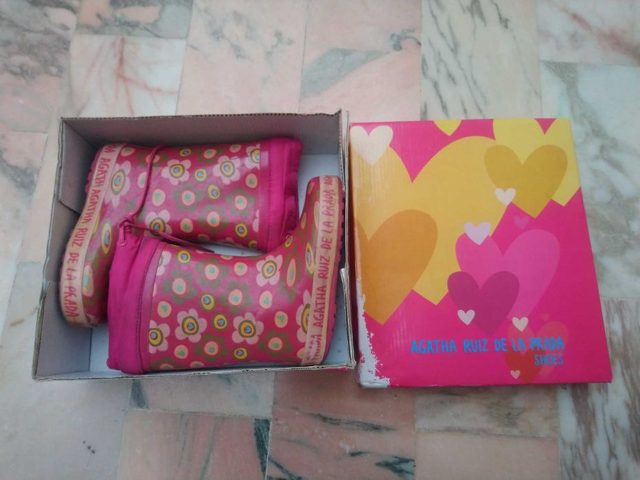 Botas menina da Agatha Ruiz De La Prada