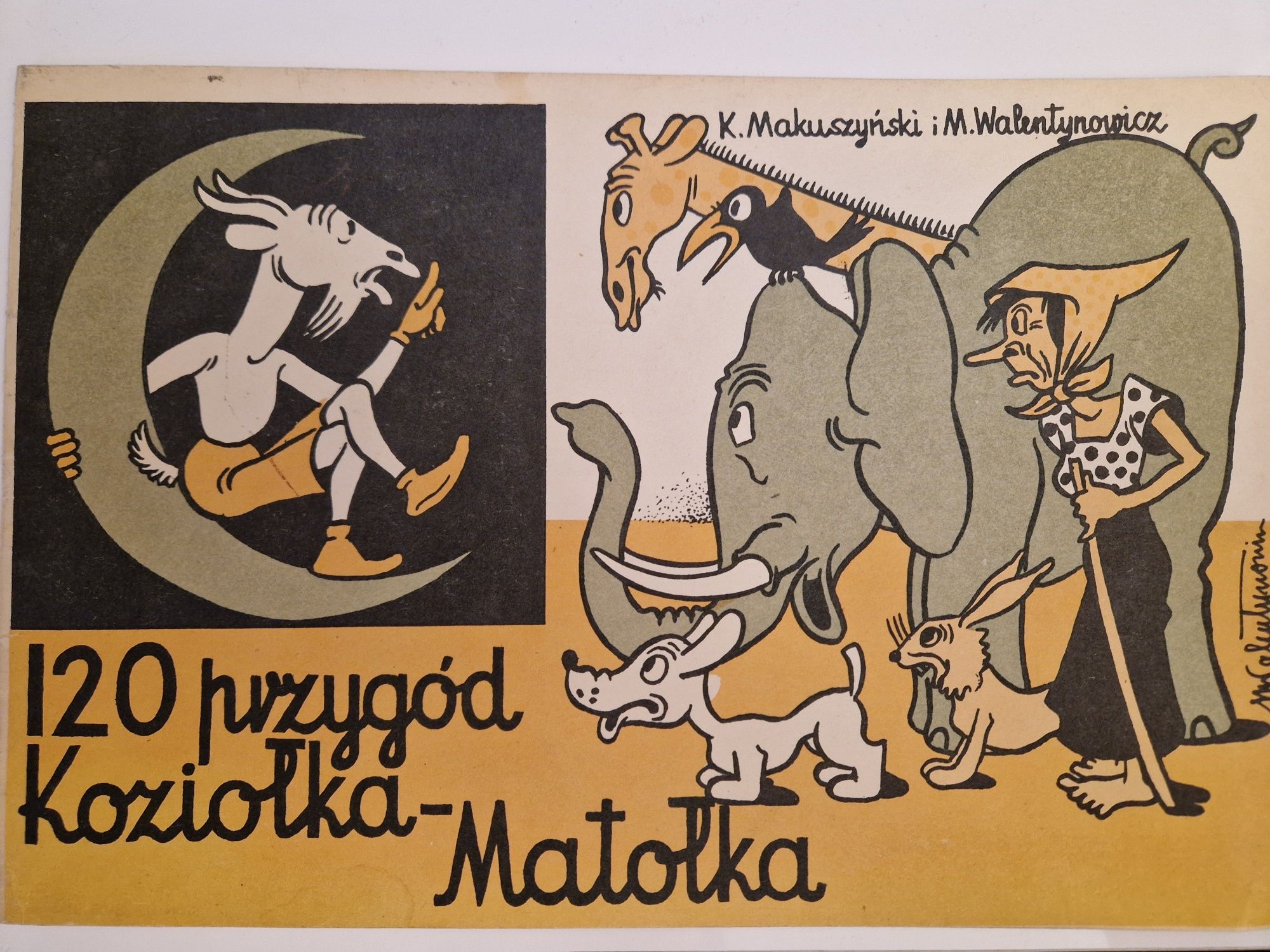 120 przygód Koziołka Matołka 1957 r