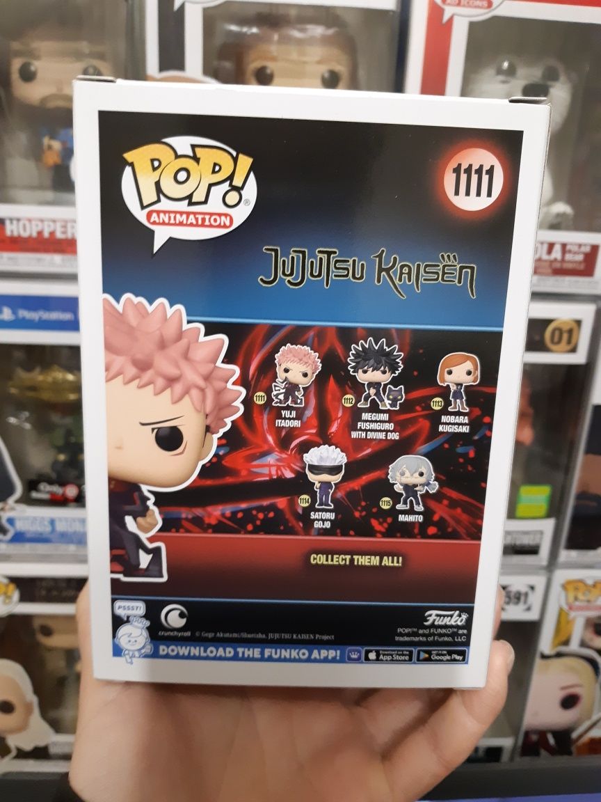 Funko Pop Jujutsu kaisen Itadori 1111 Фанко Поп Магическая битва Итадо