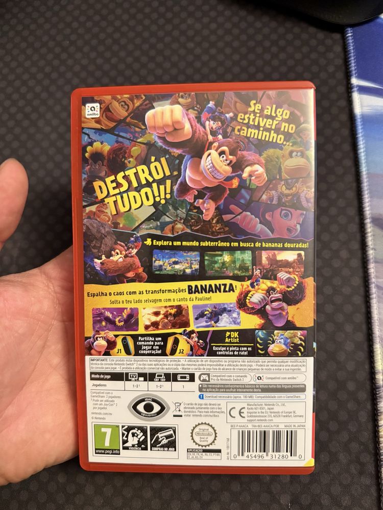 Donkey kong bananza switch 2