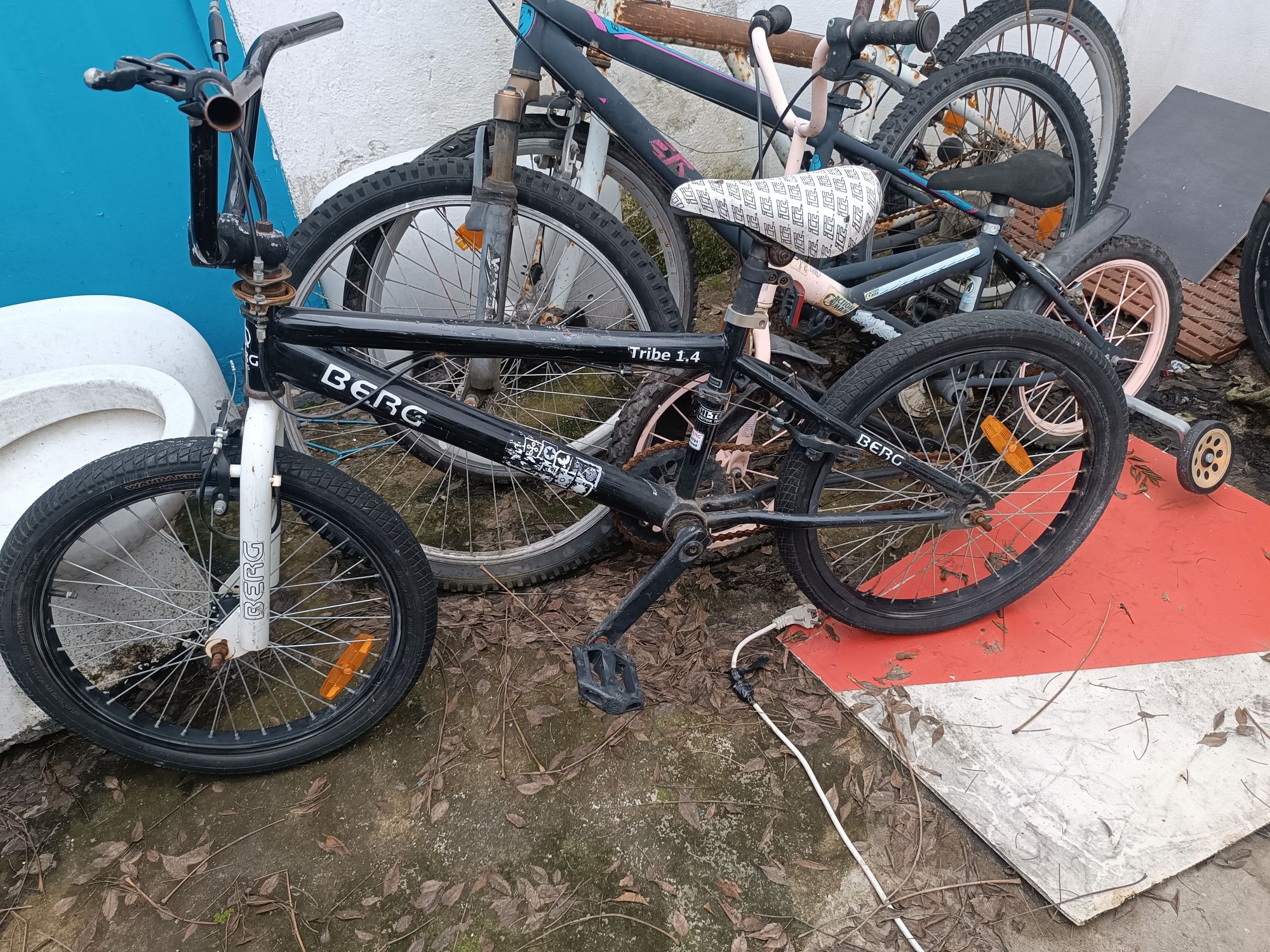 Lote 4 bicletas peças