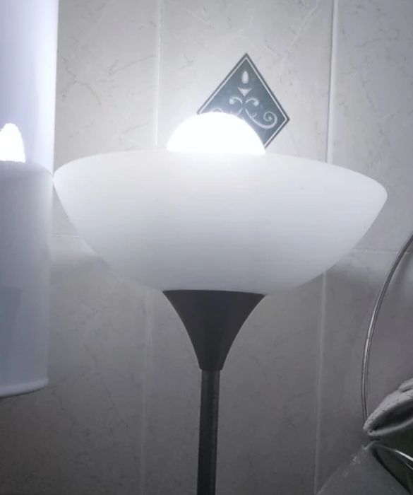 Яркая Led лампа светильник Е27 15W аккумулятор с 3 режимами яркости