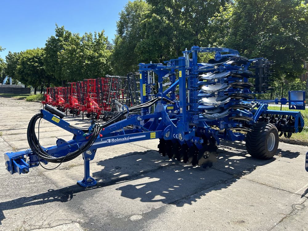 Rolmako brona talerzowa U652 ciężka tandem u-ring 4,5m hydrauliczna