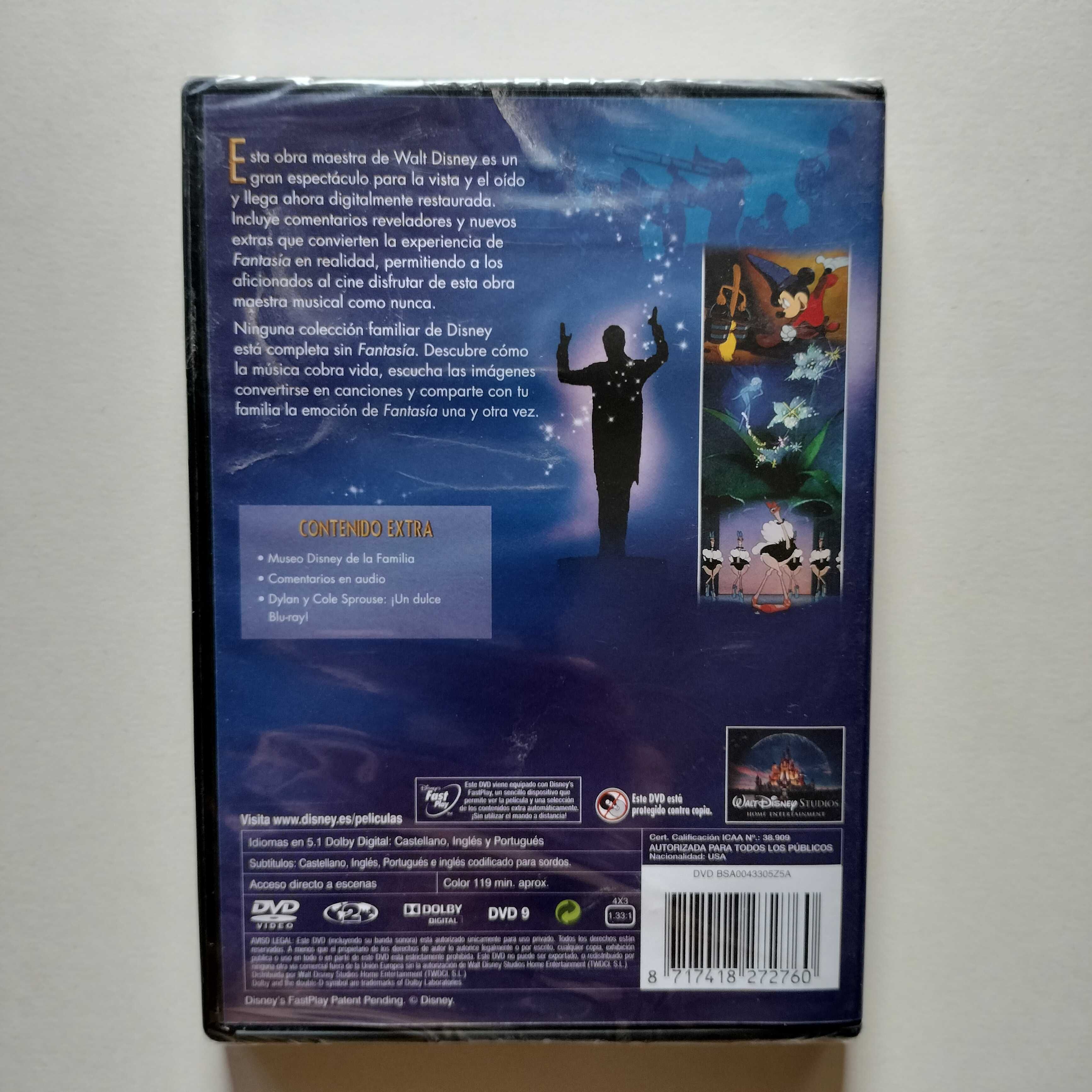 Fantasia – Walt Disney, DVD