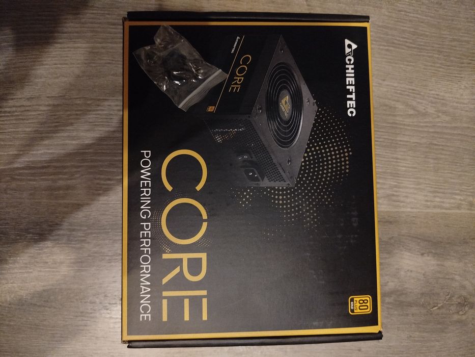 Zasilacz chieftec core 600w gold