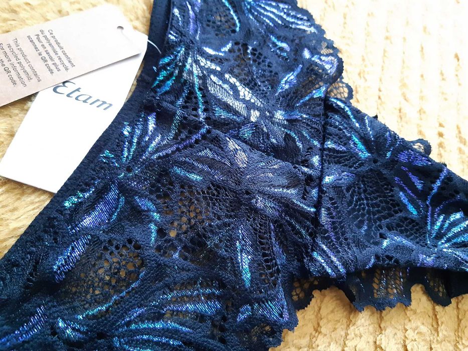 Nowy komplet bielizna Etam model REFLET metki biustonosz 75B i majtki