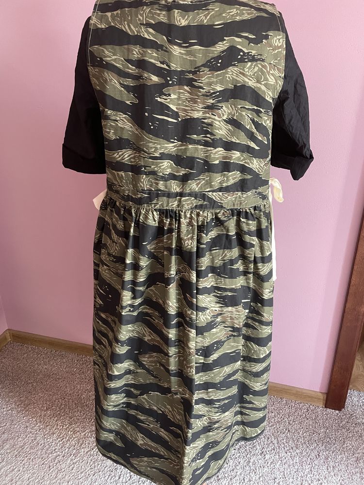 Sukienka / kamizelka rypsowa moro WENDY TRENDY 42/44/46