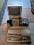 Commodore Amiga 500 monitor + gry i joystick
