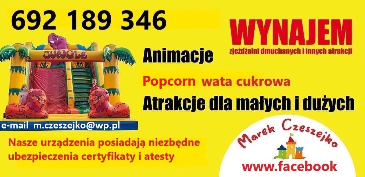 Wynajem Dmuchańców Konin Zamki Dmuchane Dmuchańce Zjeżdzalnie Dmuchane