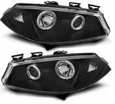 Reflektory Lampy kpl Ringi Angel Eyes Led Tuning Renault Megane II 2 2002-
