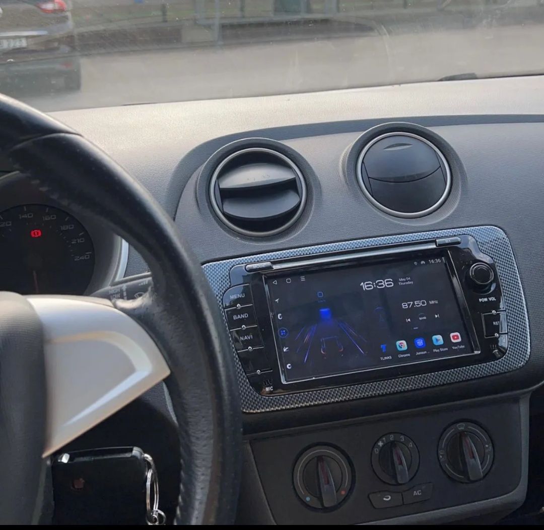 Rádio Android 12 com GPS SEAT IBIZA 6J (Artigo Novo)