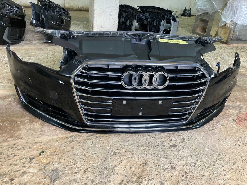 Радиаторы,бампер,телевизор,панель(Морда)в сбореAUDI А6C714-18г.S-Line.