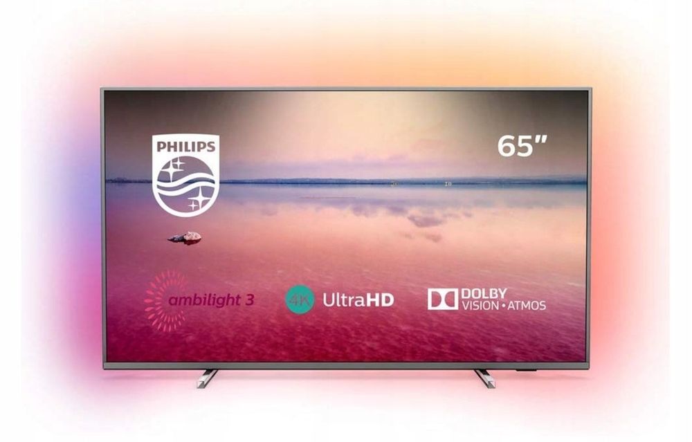 Philips 65"4K ULTRA HD 3xAmbilight  Smart Tv
