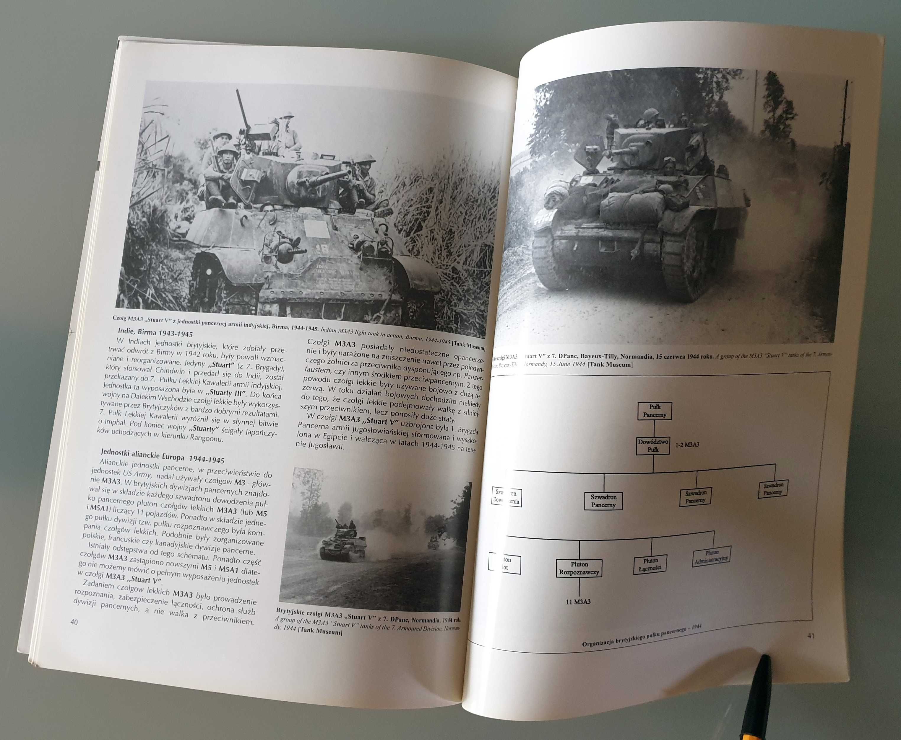 Militaria, monografia nr 44 - M3 Stuart, Andrzej Chojnacki