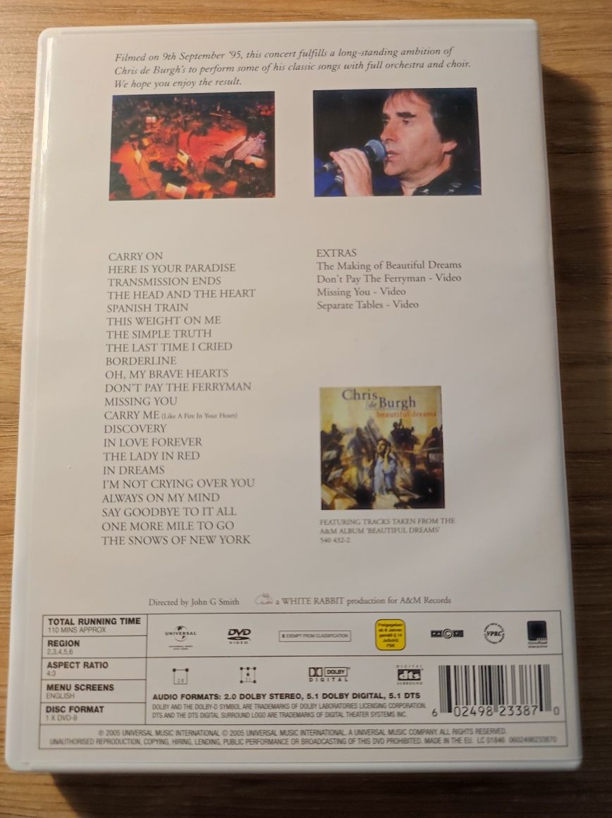 Chris De Burgh: Beautiful Dreams live [DVD]