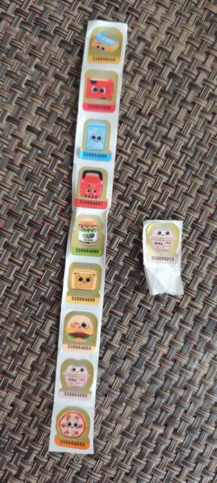 Naklejki Biedronka biedroniaki