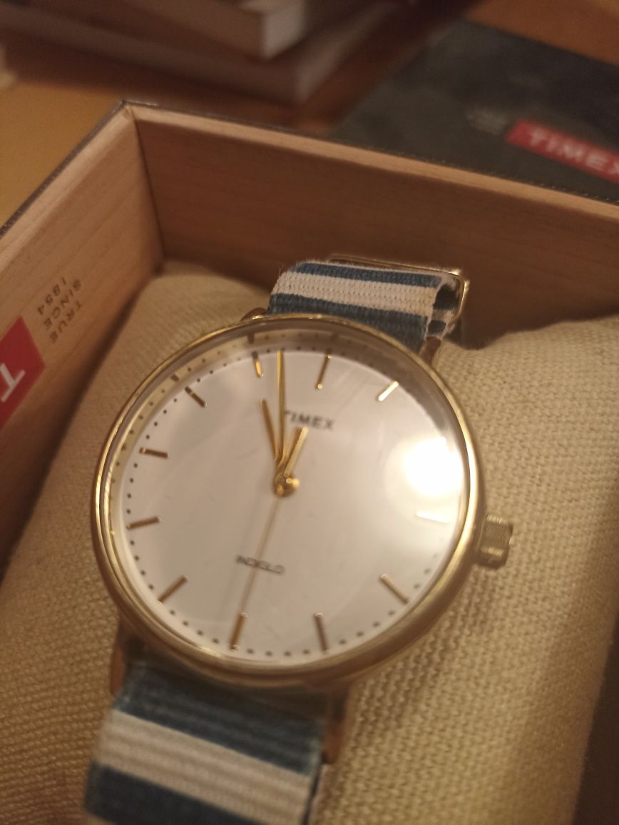 Timex, zegarek z wymiennymi paskami, damski